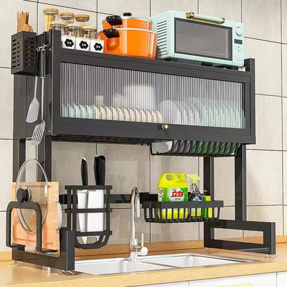 Kitchen Sink Storage Stand – Over Sink Dish Rack Organizer