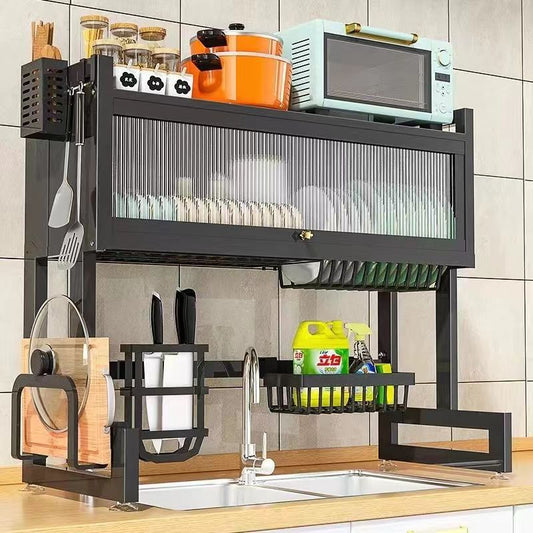 Kitchen Sink Storage Stand – Over Sink Dish Rack Organizer
