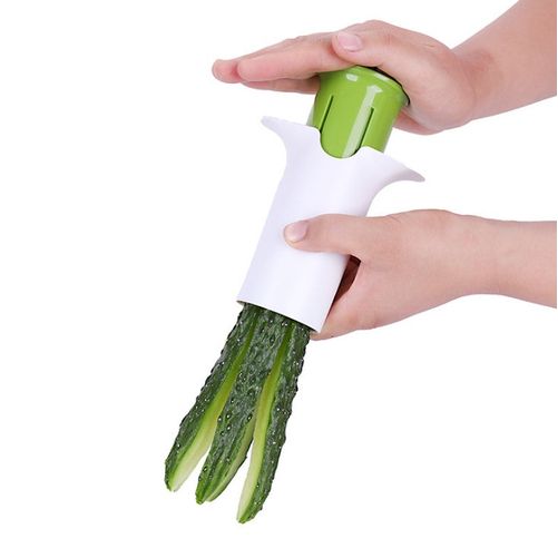 6-Blade Cucumber & Carrot Slicer – Fast Vegetable Cutter
