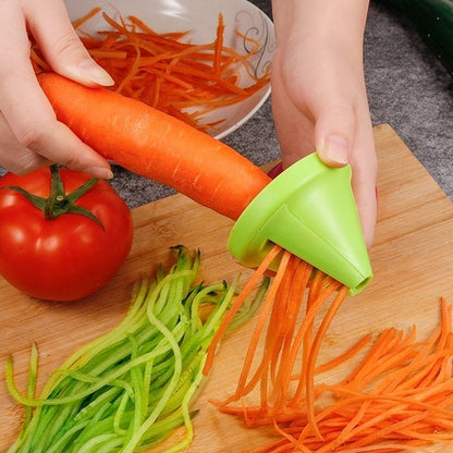 Multi-Functional Spiral Shredder – Easy Vegetable Spiralizer for Carrots, Zucchini & Salads