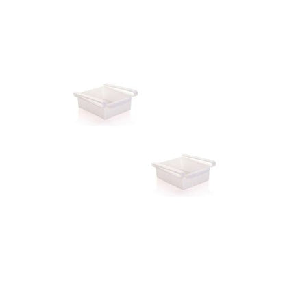 Refrigerator Storage Drawer Organizer – Adjustable Fridge Shelf Rack