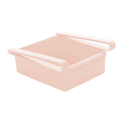 Refrigerator Storage Drawer Organizer – Adjustable Fridge Shelf Rack