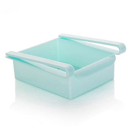 Refrigerator Storage Drawer Organizer – Adjustable Fridge Shelf Rack