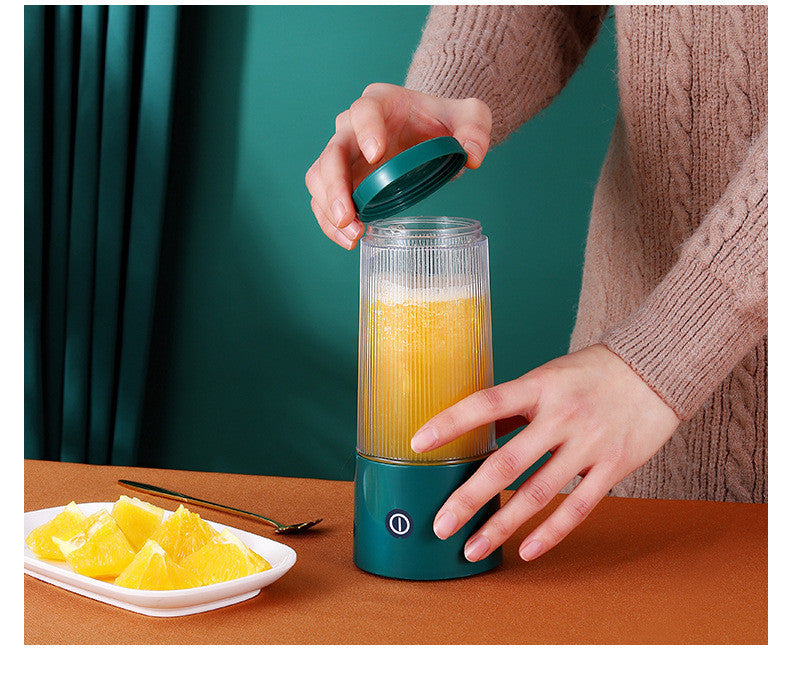 Rechargeable Portable Juicer Cup – USB Personal Blender for Smoothies & Juice