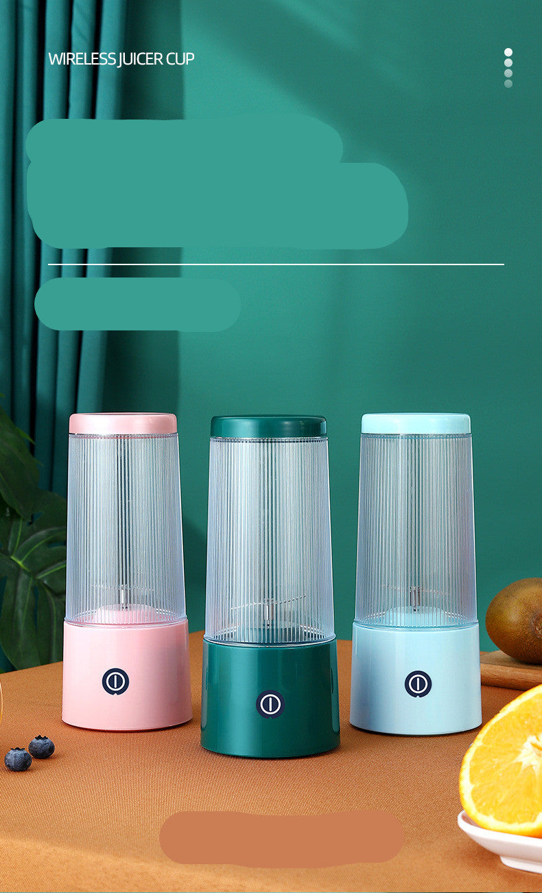 Rechargeable Portable Juicer Cup – USB Personal Blender for Smoothies & Juice