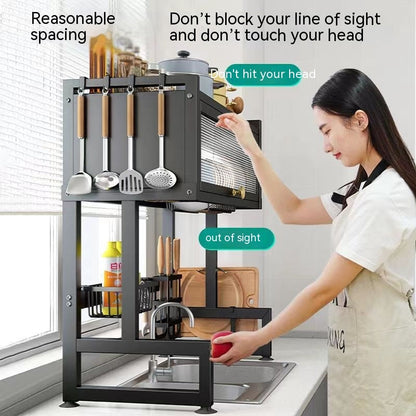 Kitchen Sink Storage Stand – Over Sink Dish Rack Organizer