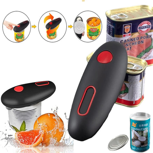 Electric Can Opener – One-Touch Automatic Can Opener | Safe & Hands-Free