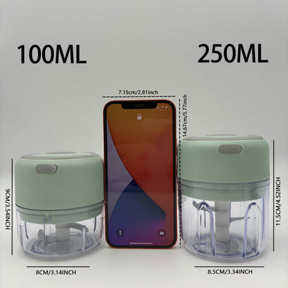 Compact Electric Garlic & Vegetable Chopper