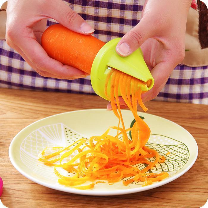 Multi-Functional Spiral Shredder – Easy Vegetable Spiralizer for Carrots, Zucchini & Salads