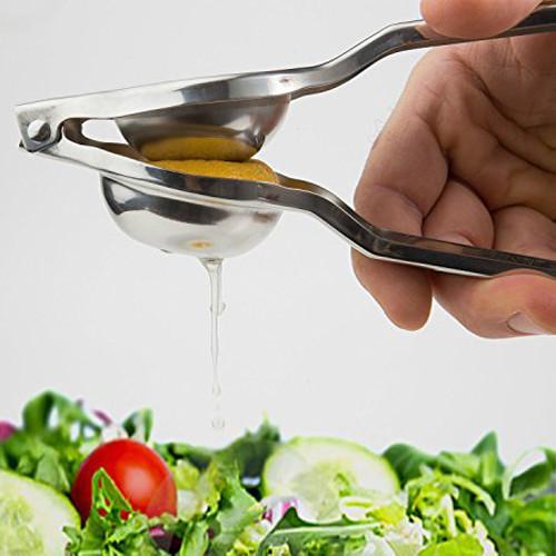Stainless Steel Lemon Squeezer – Heavy-Duty Citrus Press for Lemons & Limes