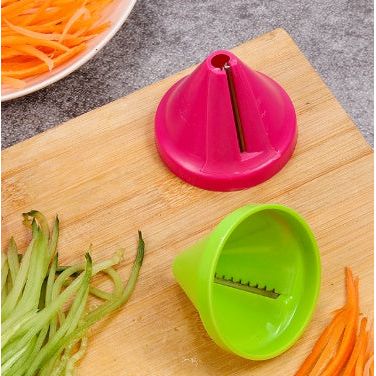 Multi-Functional Spiral Shredder – Easy Vegetable Spiralizer for Carrots, Zucchini & Salads