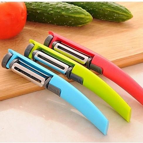 3-in-1 Vegetable Peeler, Grater & Slicer – Stainless Steel Kitchen Tool