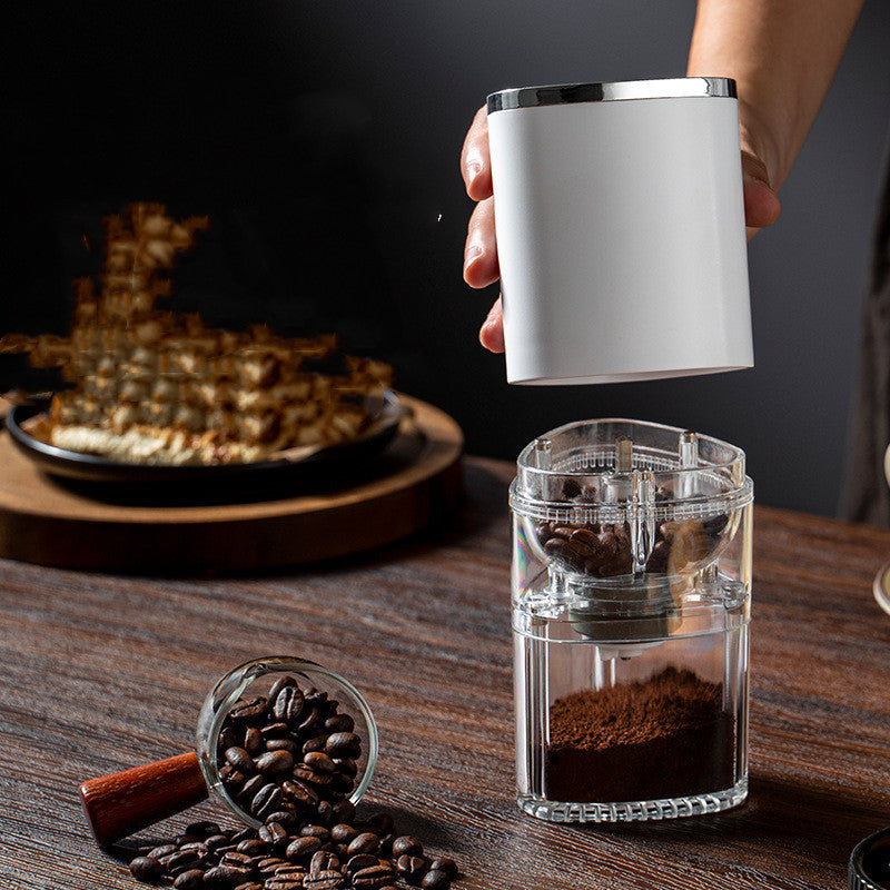 Portable Electric Coffee Grinder – USB Rechargeable Burr Grinder for Fresh Coffee Anywhere