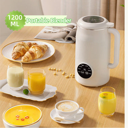Portable Soybean Milk Machine 1200ml – Automatic Soy Milk Maker