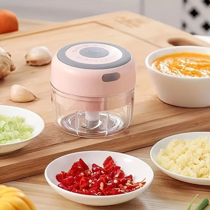 Compact Electric Garlic & Vegetable Chopper