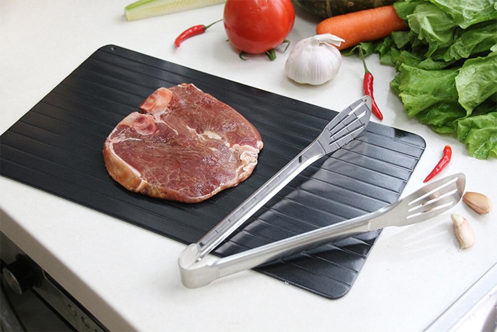 Fast Defrosting Thaw Food Tray – Chemical-Free Rapid Thaw Plate