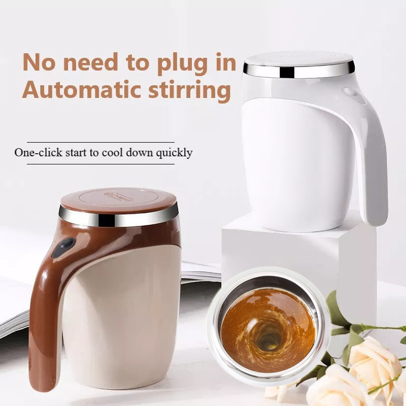 Rechargeable Automatic Stirring Cup – Self-Mixing Coffee Mug