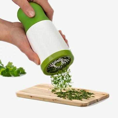 Herb Mill – Manual Fresh Herb Grinder with Stainless Steel Blades
