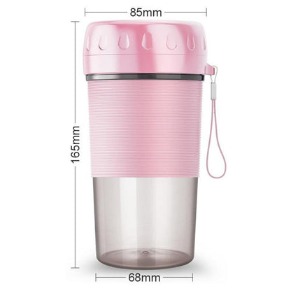 Portable Personal Smoothie Maker – USB Rechargeable Mini Blender (300ml)