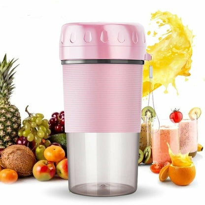 Portable Personal Smoothie Maker – USB Rechargeable Mini Blender (300ml)
