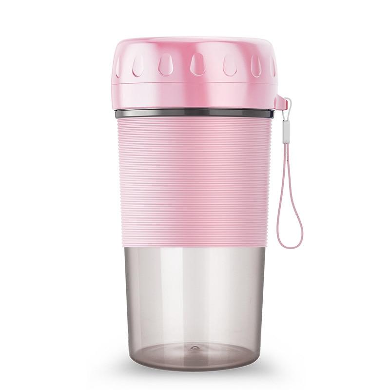 Portable Personal Smoothie Maker – USB Rechargeable Mini Blender (300ml)