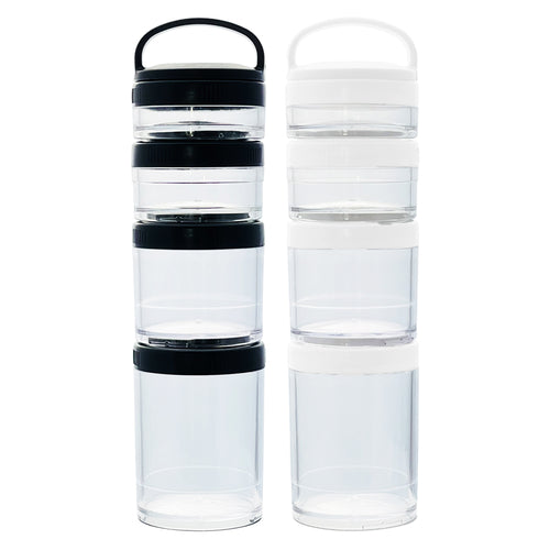 Portable Stackable Leak-Proof Food Storage Containers for Snacks & Travel